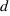 d