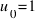u_0 = 1