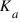 K_a