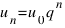 u_n = u_0 q^n