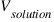 V_{solution}