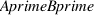 AprimeBprime