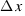 Delta x