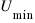 U_{min}