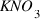 KNO_3