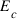 E_c