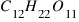 C_{12}H_{22}O_{11}