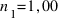 n_1 = 1,00