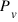 P_v