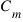 C_m