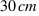 30 cm